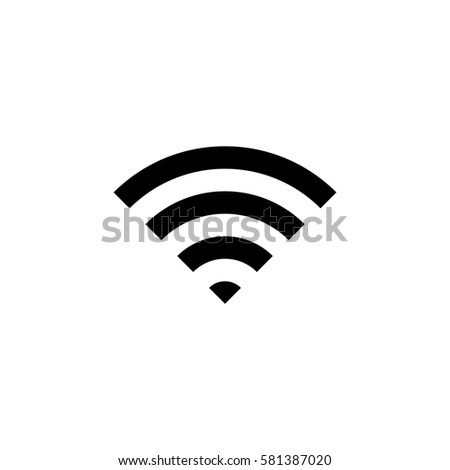 Wifi signal indicator high/full signal simple shape