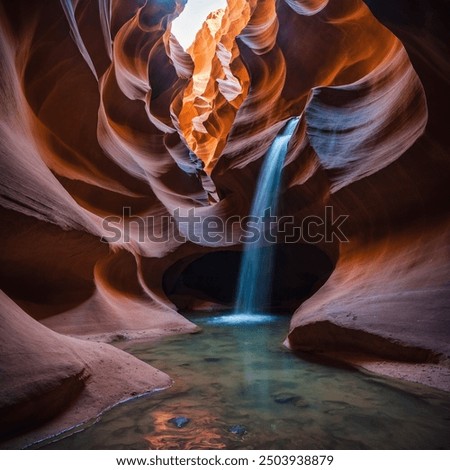 Similar – Foto Bild Antelope Canyon Lichtspiel