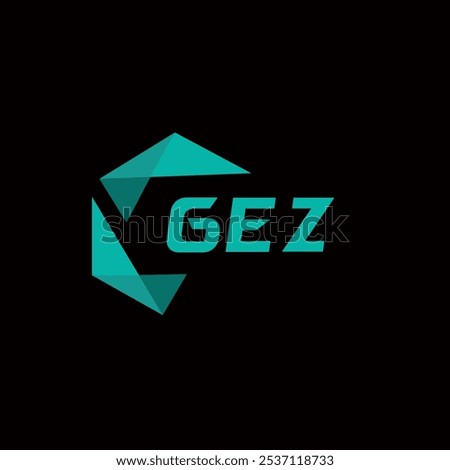 GEZ creative minimalist letter logo. GEZ unique vector initials alphabet letter logo design
