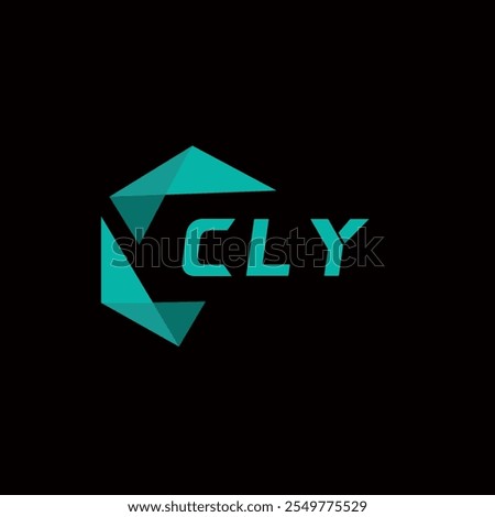 CLY creative minimalist letter logo. CLY unique vector initials alphabet letter logo design 
