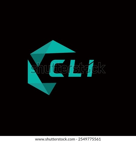 CLI creative minimalist letter logo. CLI unique vector initials alphabet letter logo design 
