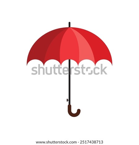 UMBRELLA VECTOR DESIGN. UMBRELLA VECTOR ICON DESIGN. 