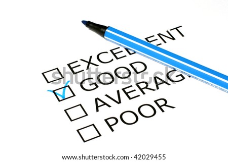 quality checklist - good vote