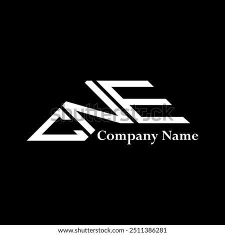 CNE logo design, CNE simple and modern logo. CNE luxurious alphabet design  