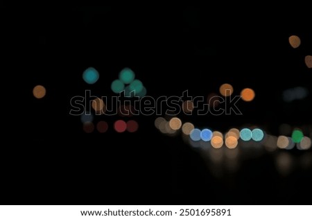 Similar – Foto Bild Bokeh Stadt Lichter