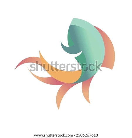 Fish logo design with golden ratio. fish logo design with golden ratio, logo design
