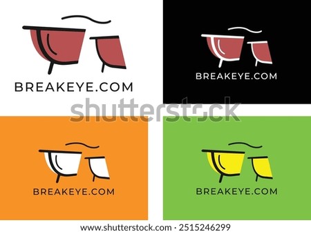 high quality minimal logo from cat, elephant, dog, tech, sunglasses with fully editable EPS vector file