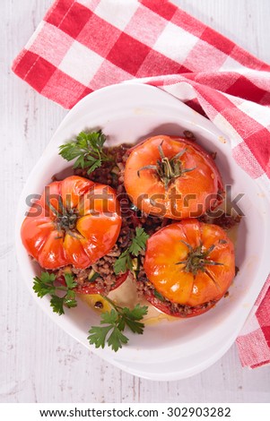 stuffed tomato