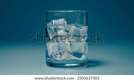 Similar – Foto Bild Eiswürfel in einem Glas