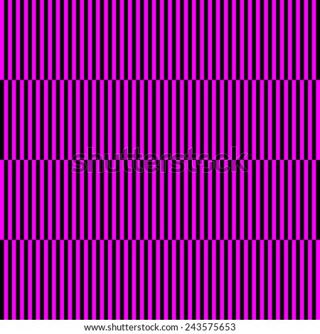 repeating staggered stripped background - pink and black