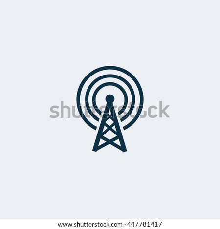 Antenna icon, Cell Phone Tower Icon,communication tower icon, radio icon, television icon,Transmitter Tower icon tower icon,Radio Tower Icon 