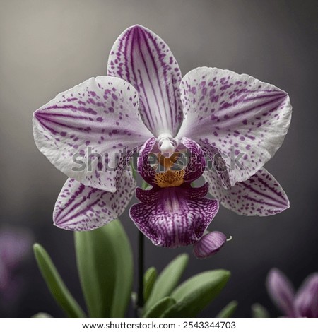 Similar – Image, Stock Photo Phalaenopsis orchid flower, tinted in pink.