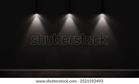 Similar – Image, Stock Photo Light spot on wall