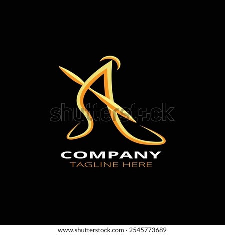 Modern Later Logo Design vector template.