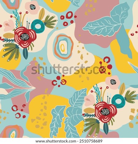 The image is a background pattern featuring a repeated design of the letter 