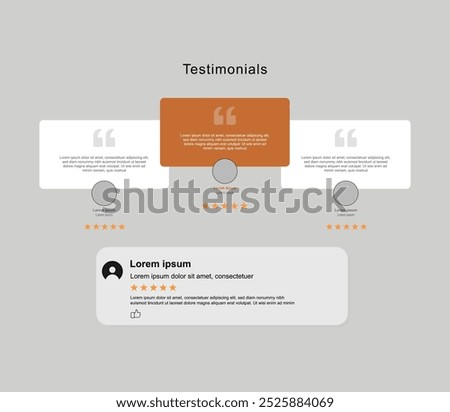 SM-review google star review and social media marketing design vector