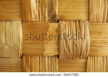 A picture of wood in a square pattern