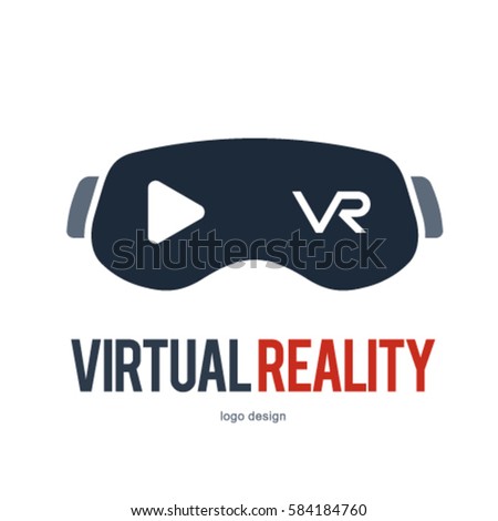 VR VIRTUAL REALITY LOGO ICON SYMBOL