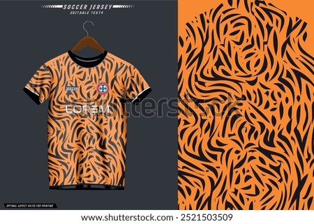 jersey Pattern design, illustration, textile background for sports t-shirt, football jersey shirt football