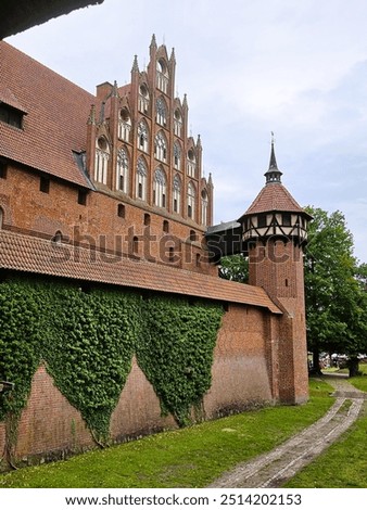 Similar – Image, Stock Photo Entrance around the corner