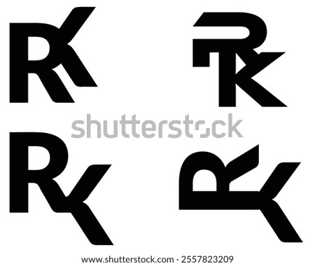 The RK logo features a sleek, modern design, with the letters 