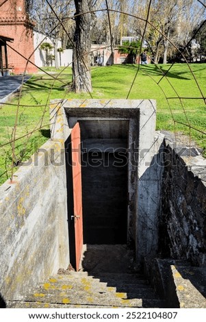 Similar – Image, Stock Photo Unknown house with empty flower boxes