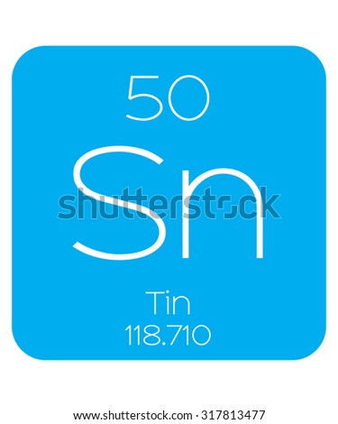 An Informative Illustration of the Periodic Element - Tin