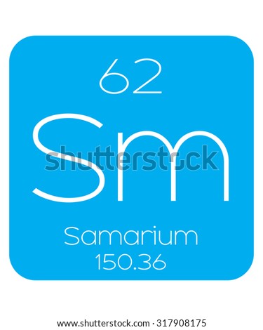 An Informative Illustration of the Periodic Element - Samarium