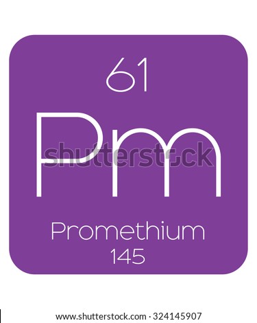 The Periodic Table of the Elements Promethium