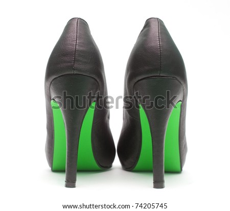 Sexy High Heels With Green Soles Stock Photo 74205745 : Shutterstock