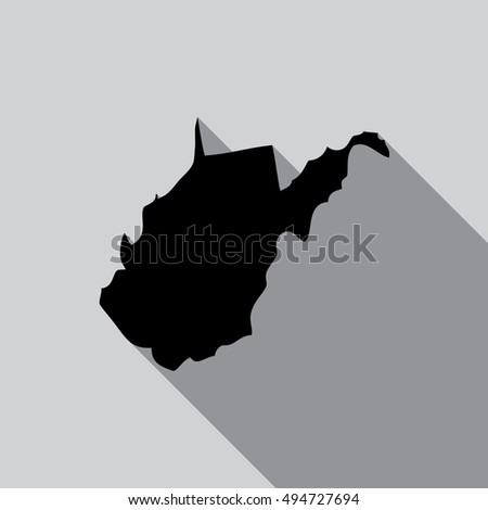 A United States Illustration of West Virginia