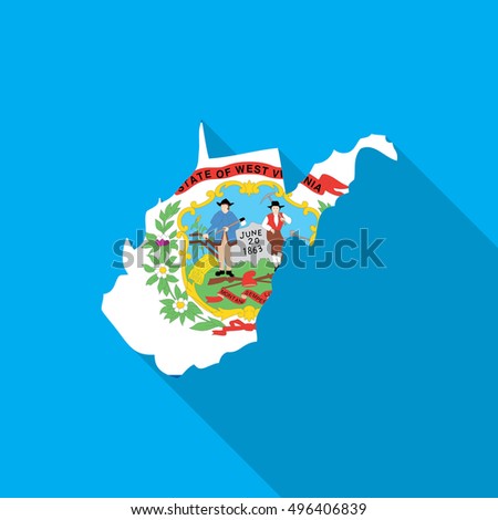 A United States Illustration of West Virginia