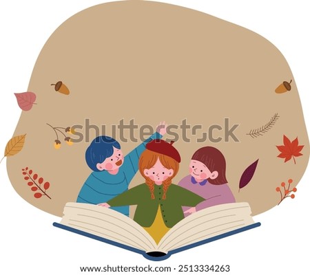 Autumn book festival event for kids