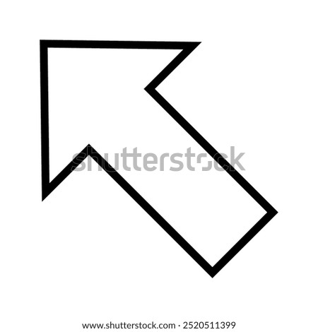 arrow unit icon arrow sign slanted left
Black, white background. Perfect for app and web interfaces, infographics,