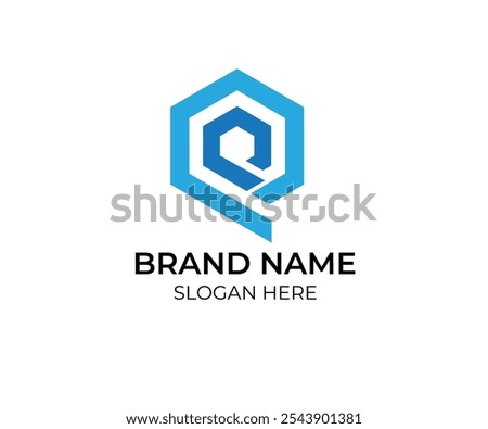 QQ abstract Letter mark logo