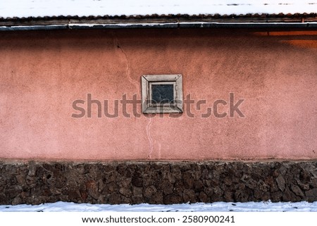 Similar – Image, Stock Photo run down Window Detail