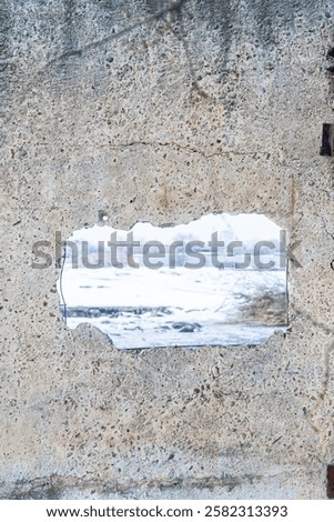 Similar – Image, Stock Photo Irregular opening