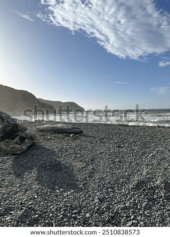 Similar – Image, Stock Photo Stones in the beach Nature