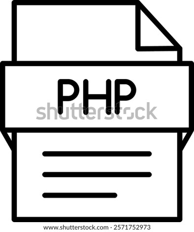 Php File Icon Symbol Art Sign