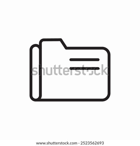 folder pc icon sign vector