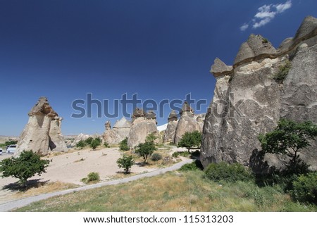 Cappadocia is a region of exceptional natural wonders in Nevsehir Province, Turkey