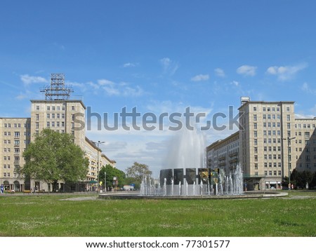 Similar – Image, Stock Photo Frankfurt Avenue Berlin