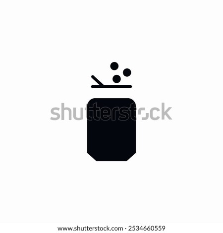 can soda icon sign vector