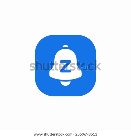 alarm snooze icon sign vector