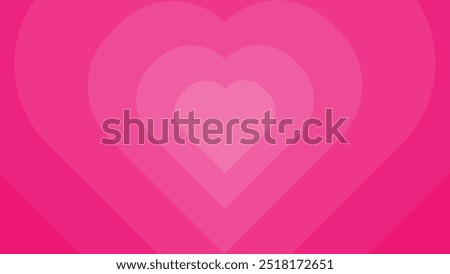 Love Background, Heart Abstract Wallpaper in EPS, Pink, Lovely