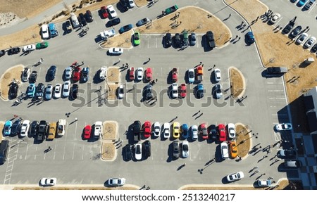 Similar – Image, Stock Photo Exotic parking lot