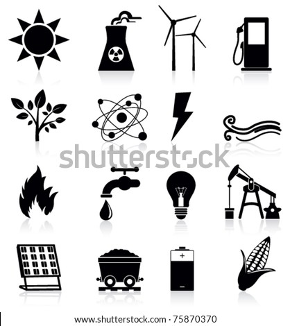 Energy icons