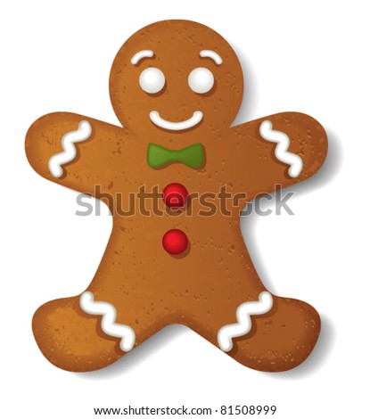 Gingerbread vector