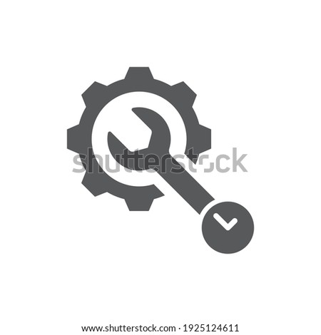 Periodic maintenance icon, color, line, outline vector sign, linear style pictogram isolated on white. Symbol, logo illustration