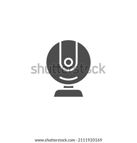 Digital Webcam filled icon. linear style sign for mobile concept and web design. webcam video call outline vector icon. Symbol, logo illustration. Pixel perfect vector graphics